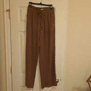 Abercrombie Pink Wide-Leg Pants